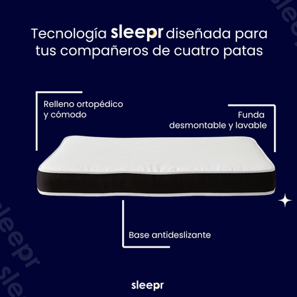 Sleepr Pets® OrthoBed – Colchón de Mascotas