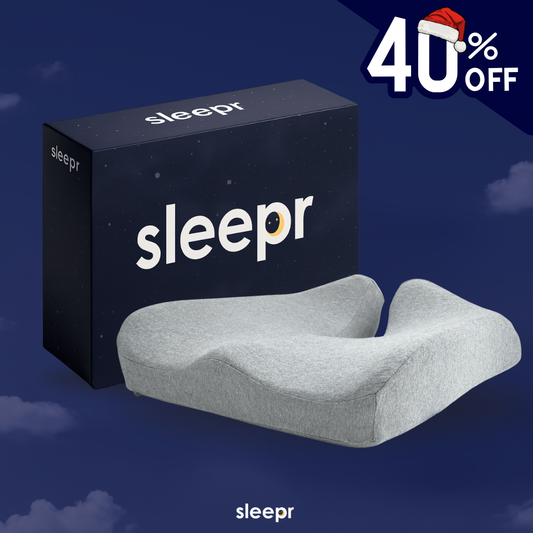 Sleepr® ComfortSeat – Almohadón Ergonómico Premium