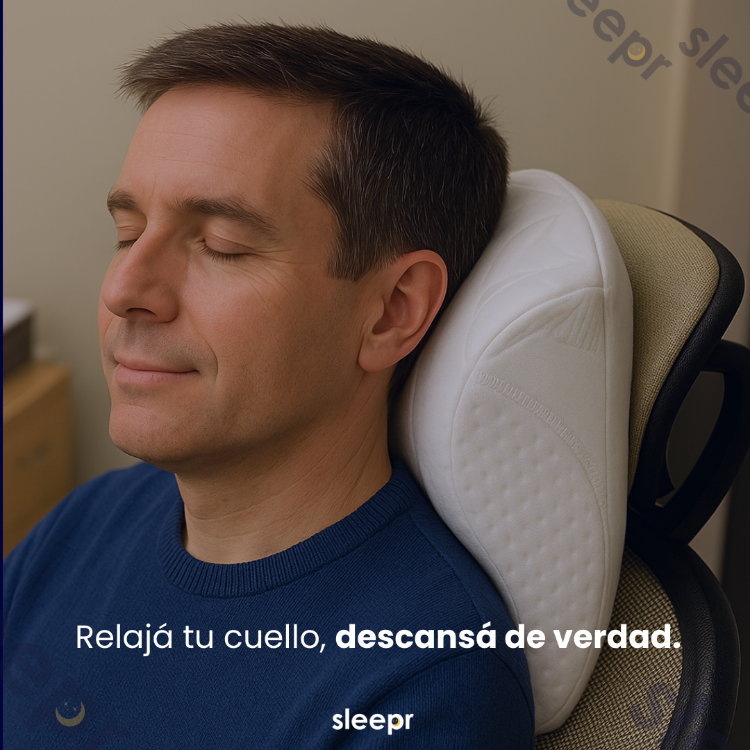Sleepr® NeckRest – Almohada Cervical de Respaldo