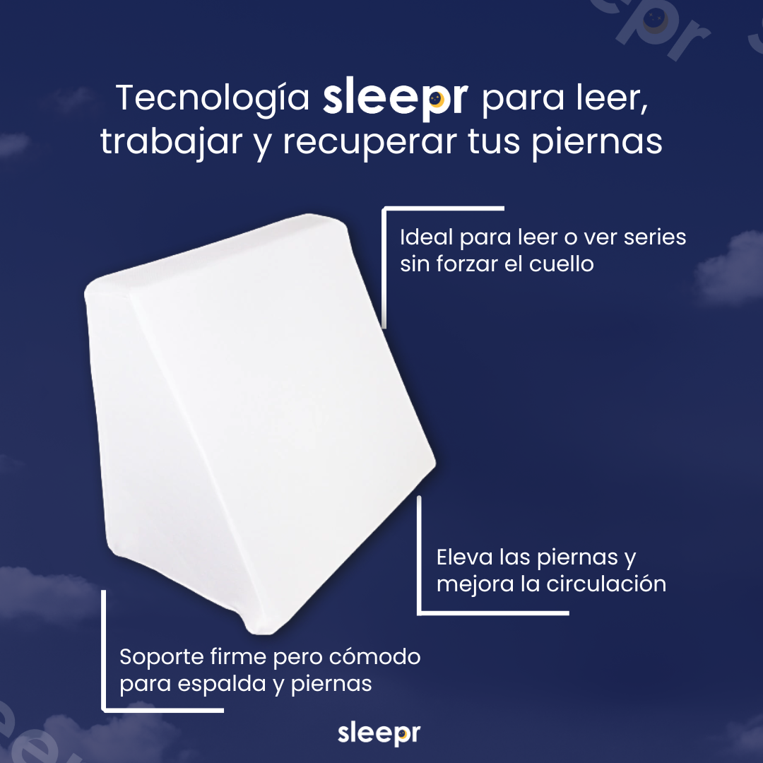 Sleepr® Elevate – Almohadón Triangular