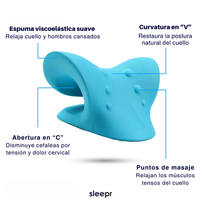 Sleepr® CerviRelax - Almohada de Tracción Cervical