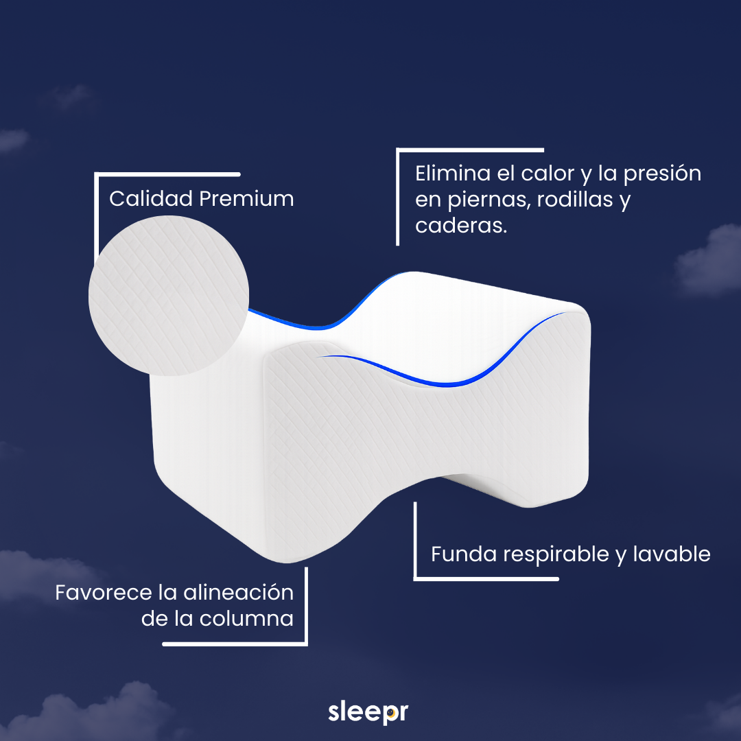 Sleepr® KneeRest – Almohadón Separador de Rodillas