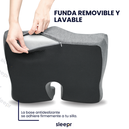 Sleepr® ComfortSeat – Almohadón Ergonómico Premium