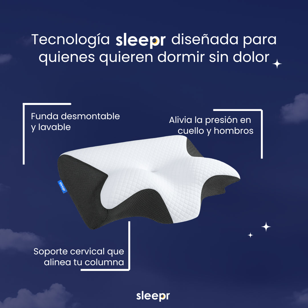 Sleepr® Classic - Almohada Cervical Premium