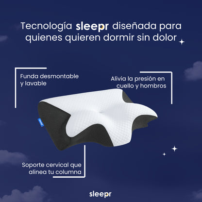 Sleepr® Classic - Almohada Cervical Premium
