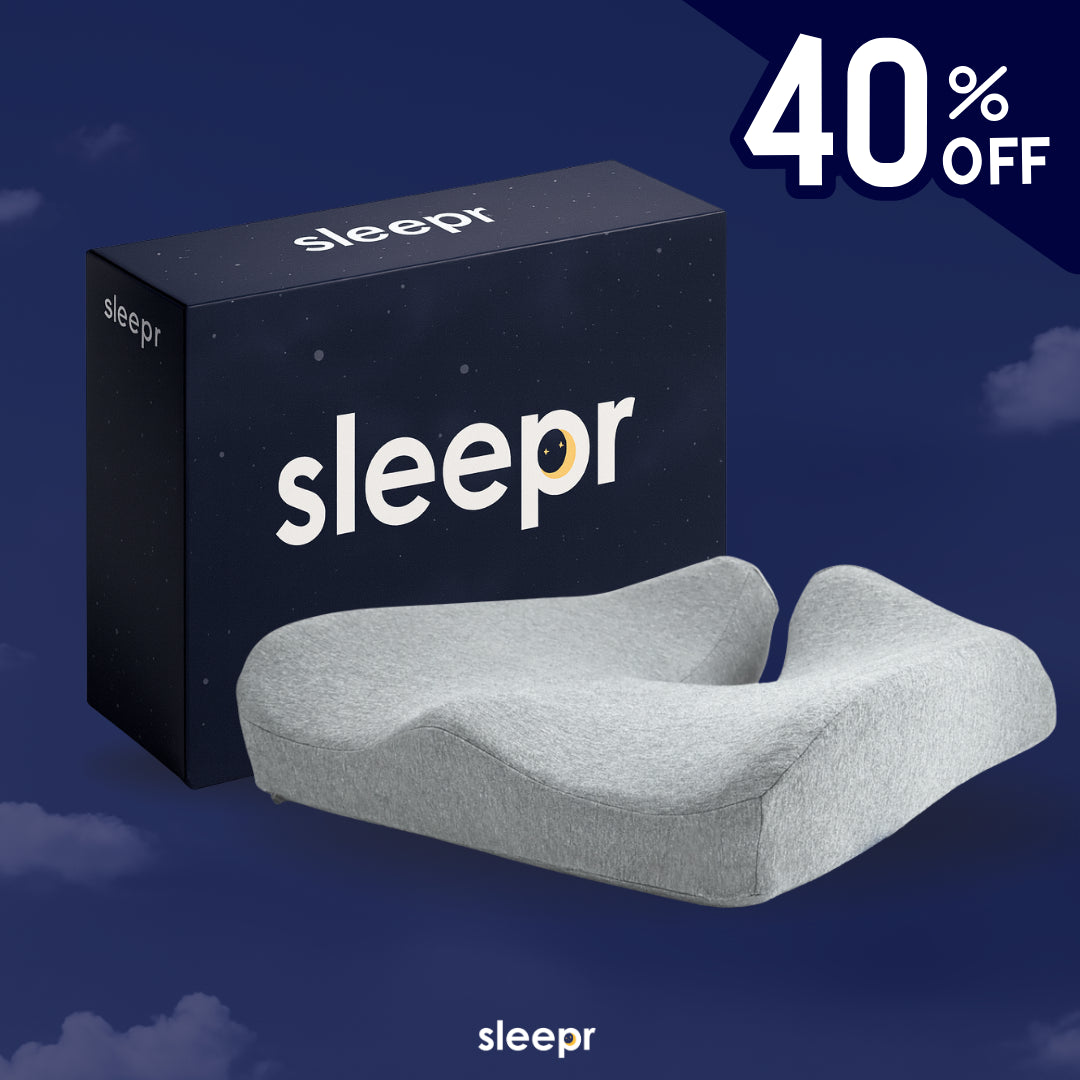 Sleepr® ComfortSeat – Almohadón Ergonómico Premium
